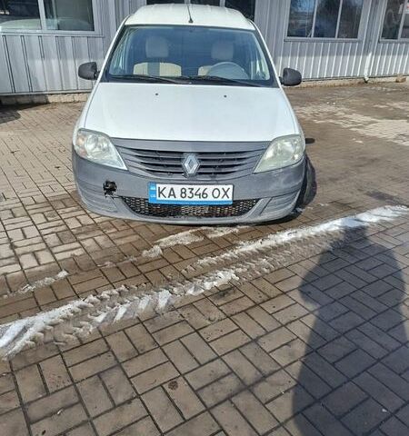 Белый Рено Logan Van, объемом двигателя 1.46 л и пробегом 383 тыс. км за 2750 $, фото 1 на Automoto.ua