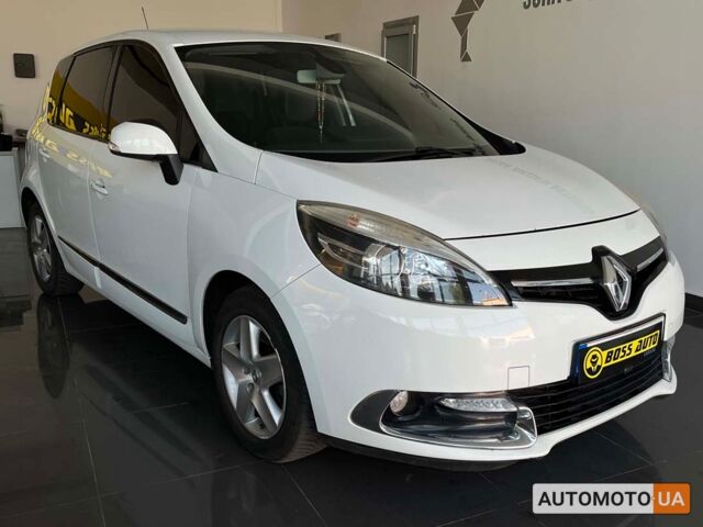 Белый Рено Megane Scenic, объемом двигателя 1.6 л и пробегом 237 тыс. км за 12000 $, фото 1 на Automoto.ua