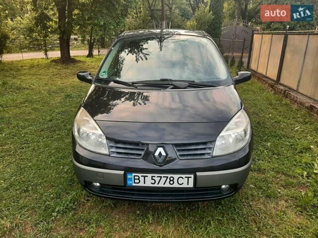 Черный Рено Megane Scenic, объемом двигателя 1.6 л и пробегом 199 тыс. км за 5800 $, фото 1 на Automoto.ua
