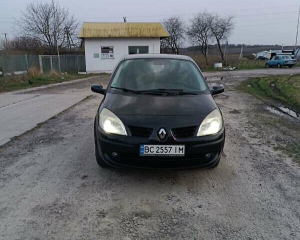 Черный Рено Megane Scenic, объемом двигателя 1.9 л и пробегом 299 тыс. км за 5100 $, фото 1 на Automoto.ua