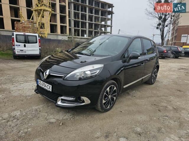 Черный Рено Megane Scenic, объемом двигателя 1.5 л и пробегом 208 тыс. км за 10750 $, фото 1 на Automoto.ua