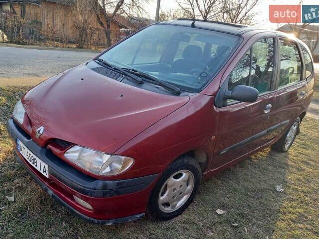 Красный Рено Megane Scenic, объемом двигателя 1.6 л и пробегом 292 тыс. км за 2550 $, фото 1 на Automoto.ua