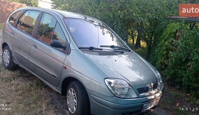 Серый Рено Megane Scenic, объемом двигателя 2 л и пробегом 200 тыс. км за 2500 $, фото 1 на Automoto.ua