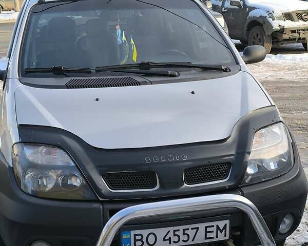 Сірий Рено Megane Scenic, об'ємом двигуна 2 л та пробігом 223 тис. км за 4000 $, фото 1 на Automoto.ua