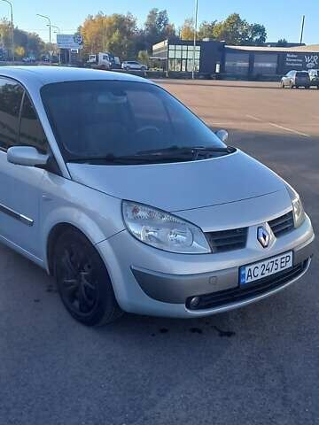 Серый Рено Megane Scenic, объемом двигателя 1.9 л и пробегом 277 тыс. км за 4400 $, фото 1 на Automoto.ua