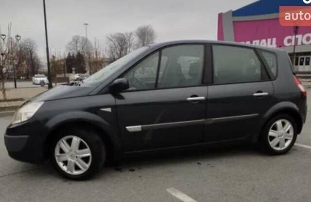 Сірий Рено Megane Scenic, об'ємом двигуна 1.6 л та пробігом 249 тис. км за 5500 $, фото 1 на Automoto.ua