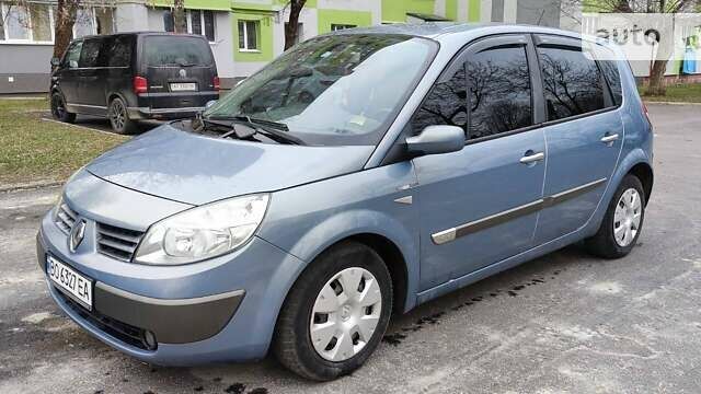 Синій Рено Megane Scenic, об'ємом двигуна 1.6 л та пробігом 221 тис. км за 4200 $, фото 1 на Automoto.ua