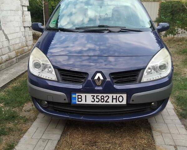 Синій Рено Megane Scenic, об'ємом двигуна 1.6 л та пробігом 130 тис. км за 6700 $, фото 1 на Automoto.ua