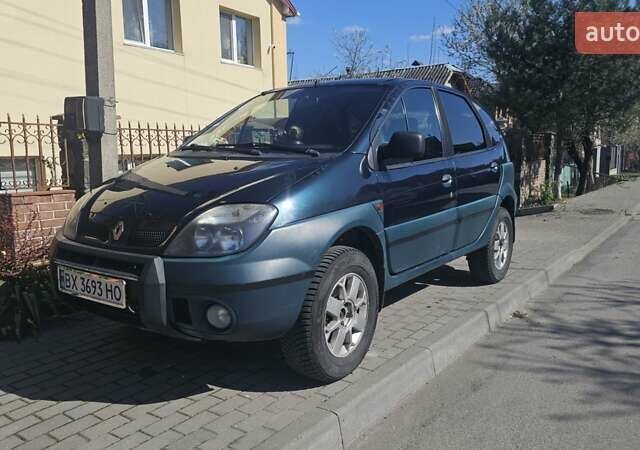 Зеленый Рено Scenic RX4, объемом двигателя 1.9 л и пробегом 199 тыс. км за 3600 $, фото 1 на Automoto.ua