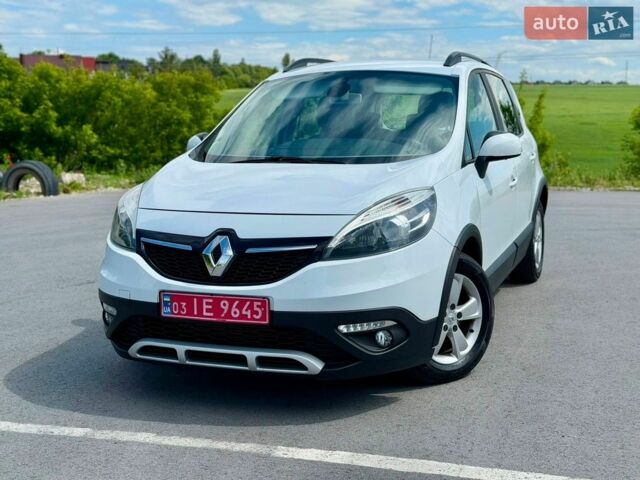 Белый Рено Scenic XMOD, объемом двигателя 1.5 л и пробегом 227 тыс. км за 9499 $, фото 1 на Automoto.ua