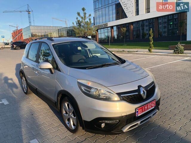 Серый Рено Scenic XMOD, объемом двигателя 1.5 л и пробегом 222 тыс. км за 8650 $, фото 1 на Automoto.ua
