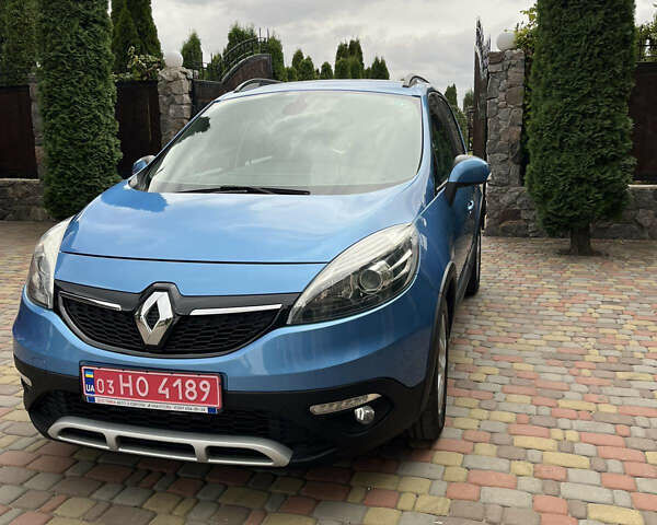 Синий Рено Scenic XMOD, объемом двигателя 1.5 л и пробегом 231 тыс. км за 9650 $, фото 1 на Automoto.ua