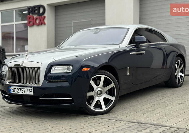 Синій Ролс Ройс Wraith, об'ємом двигуна 6.59 л та пробігом 70 тис. км за 195500 $, фото 1 на Automoto.ua