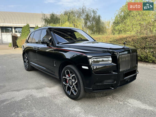 Черный Ролс Ройс Cullinan, объемом двигателя 6.75 л и пробегом 46 тыс. км за 450000 $, фото 1 на Automoto.ua