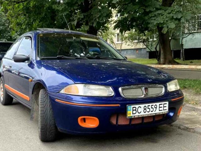 Синий Ровер 200, объемом двигателя 1.4 л и пробегом 185 тыс. км за 2150 $, фото 1 на Automoto.ua