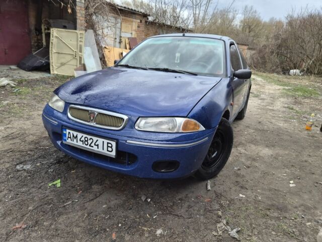Синий Ровер 200, объемом двигателя 1.4 л и пробегом 340 тыс. км за 1354 $, фото 1 на Automoto.ua