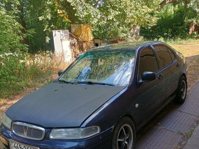 Синий Ровер 400, объемом двигателя 1.6 л и пробегом 150 тыс. км за 1560 $, фото 1 на Automoto.ua