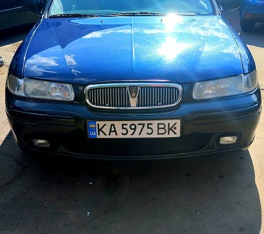 Синий Ровер 416, объемом двигателя 1.6 л и пробегом 203 тыс. км за 2600 $, фото 1 на Automoto.ua