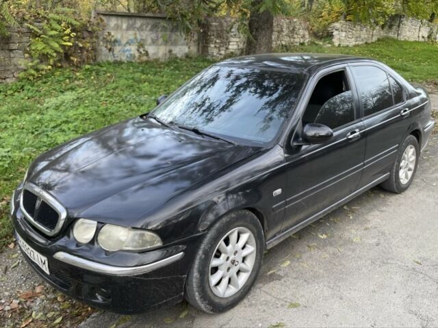 Ровер 45 2002 у Каменце-Подольском на Automoto.ua Чорний Ровер 45, об'ємом двигуна 2 л та пробігом 2 тис. км за 3000 $, фото 1 на Automoto.ua