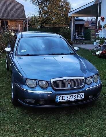 Синий Ровер 75, объемом двигателя 1.95 л и пробегом 329 тыс. км за 3500 $, фото 1 на Automoto.ua