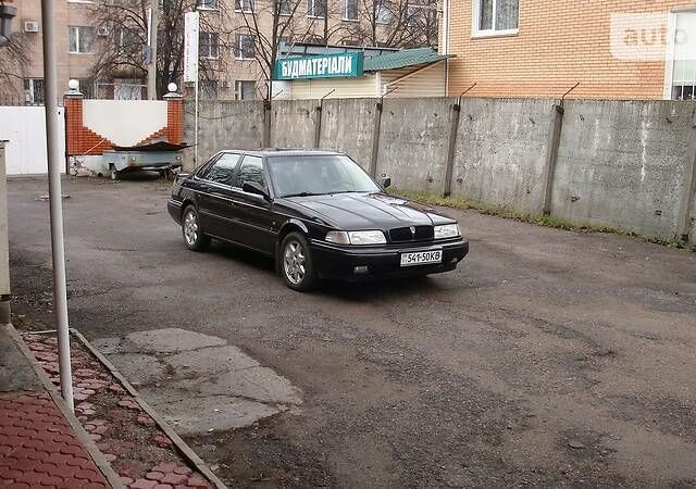 Чорний Ровер 820, об'ємом двигуна 2 л та пробігом 209 тис. км за 3500 $, фото 1 на Automoto.ua