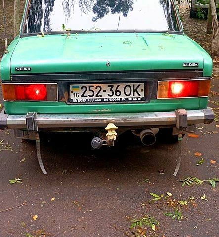 Зеленый Сеат 124, объемом двигателя 1.3 л и пробегом 0 тыс. км за 750 $, фото 1 на Automoto.ua