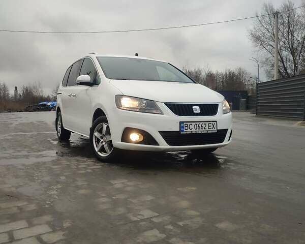 Белый Сеат Альхамбра, объемом двигателя 2 л и пробегом 320 тыс. км за 9200 $, фото 1 на Automoto.ua