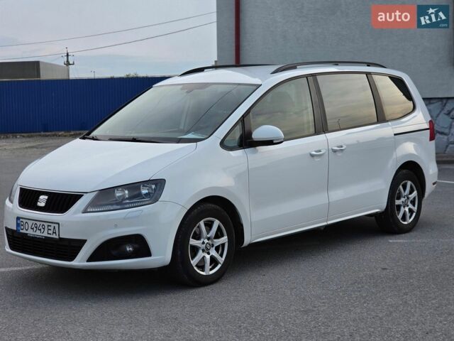 Білий Сеат Альхамбра, об'ємом двигуна 2 л та пробігом 329 тис. км за 8499 $, фото 1 на Automoto.ua