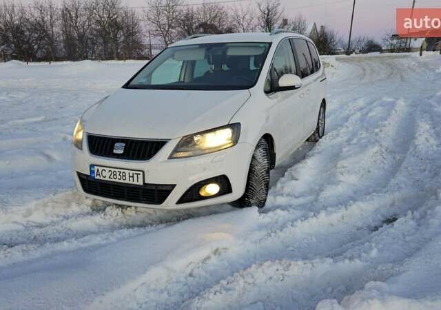 Белый Сеат Альхамбра, объемом двигателя 1.97 л и пробегом 217 тыс. км за 12999 $, фото 1 на Automoto.ua