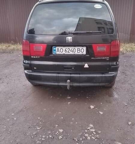 Чорний Сеат Альхамбра, об'ємом двигуна 1.9 л та пробігом 380 тис. км за 4000 $, фото 1 на Automoto.ua
