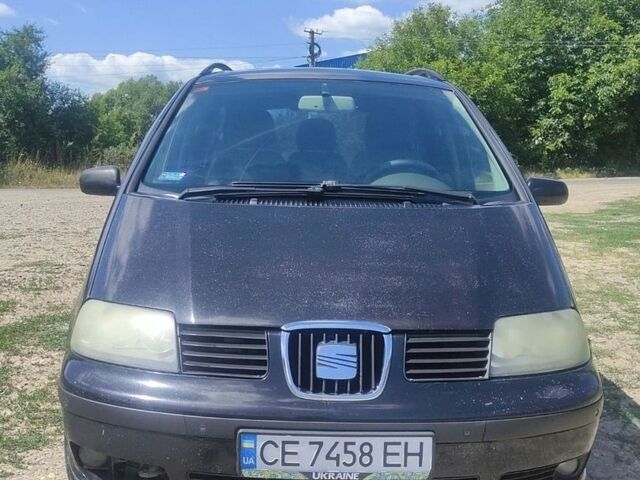 Чорний Сеат Альхамбра, об'ємом двигуна 1.9 л та пробігом 320 тис. км за 3600 $, фото 1 на Automoto.ua