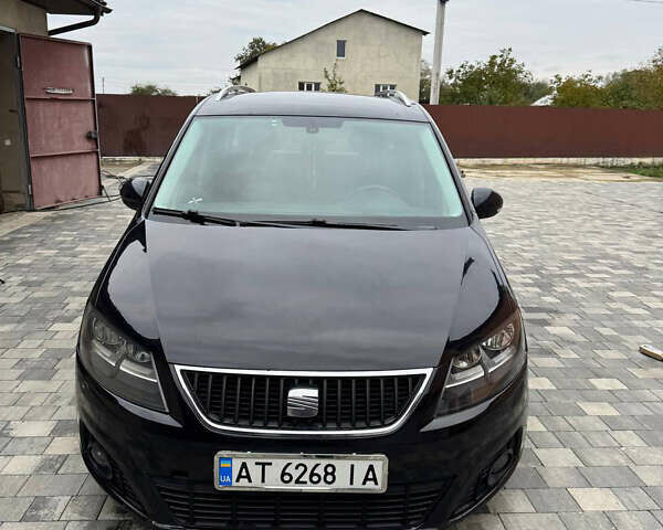 Сеат Альхамбра 2010 в Ивано-Франковске на Automoto.ua Черный Сеат Альхамбра, объемом двигателя 1.97 л и пробегом 320 тыс. км за 9300 $, фото 1 на Automoto.ua