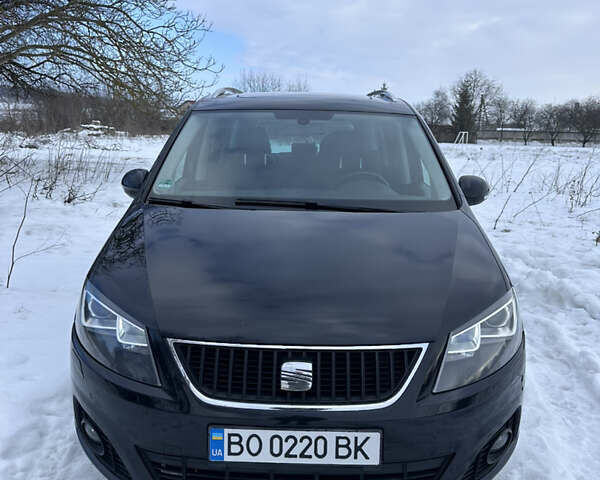 Черный Сеат Альхамбра, объемом двигателя 1.97 л и пробегом 257 тыс. км за 12200 $, фото 1 на Automoto.ua