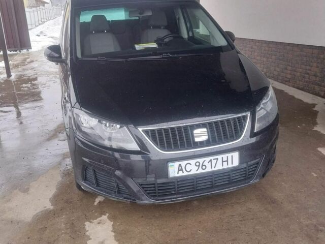 Черный Сеат Альхамбра, объемом двигателя 2 л и пробегом 302 тыс. км за 8500 $, фото 1 на Automoto.ua