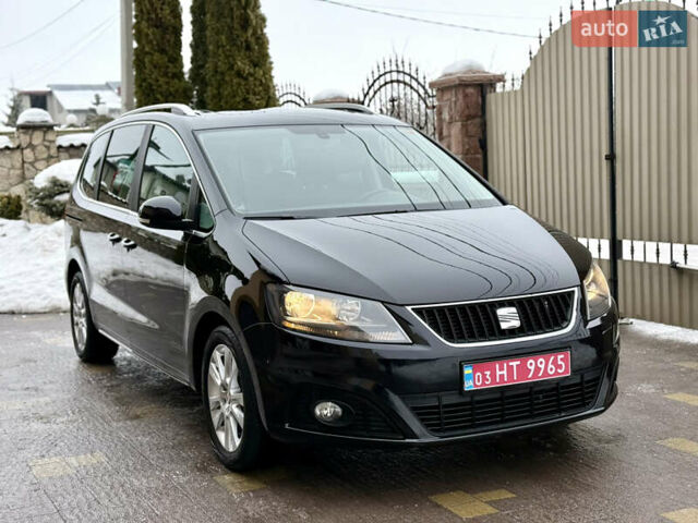 Чорний Сеат Альхамбра, об'ємом двигуна 2 л та пробігом 224 тис. км за 12577 $, фото 1 на Automoto.ua