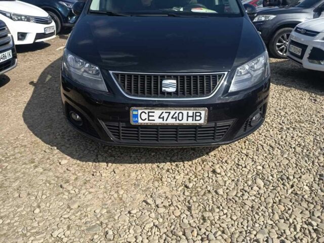 Черный Сеат Альхамбра, объемом двигателя 2 л и пробегом 220 тыс. км за 13400 $, фото 1 на Automoto.ua