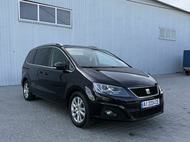 Черный Сеат Альхамбра, объемом двигателя 2 л и пробегом 440 тыс. км за 13200 $, фото 1 на Automoto.ua