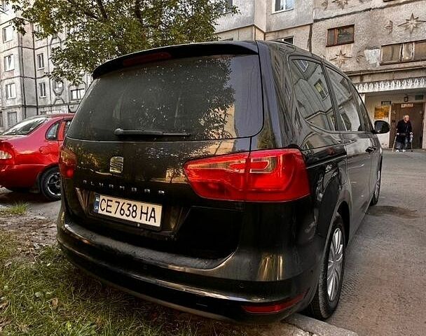 Черный Сеат Альхамбра, объемом двигателя 1.97 л и пробегом 334 тыс. км за 13000 $, фото 1 на Automoto.ua