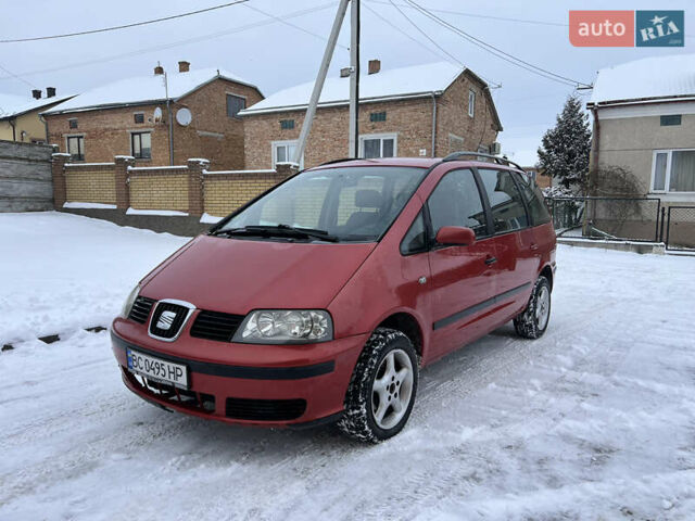 Червоний Сеат Альхамбра, об'ємом двигуна 1.9 л та пробігом 359 тис. км за 3349 $, фото 1 на Automoto.ua