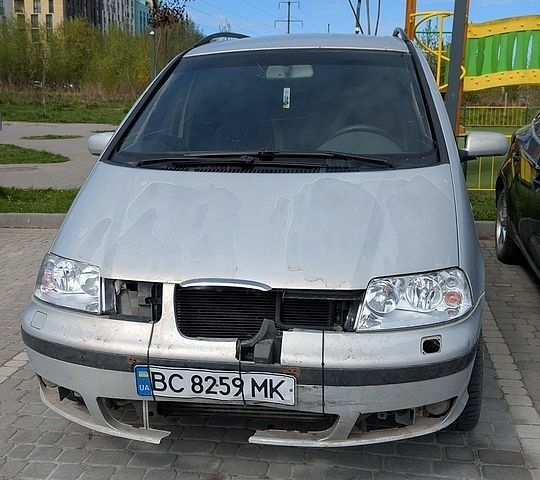 Сірий Сеат Альхамбра, об'ємом двигуна 1.9 л та пробігом 362 тис. км за 3000 $, фото 1 на Automoto.ua