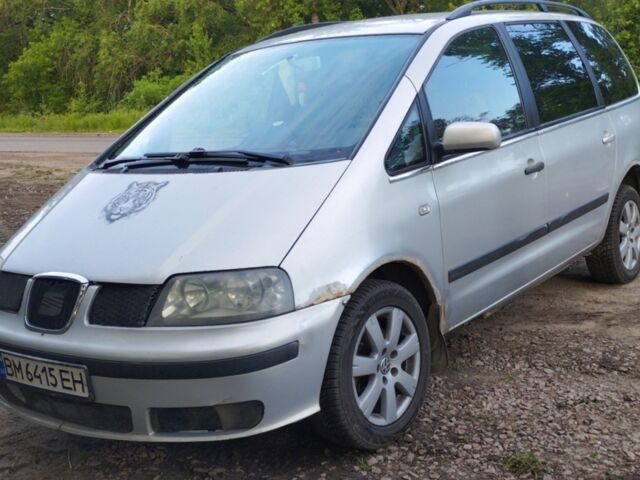 Сірий Сеат Альхамбра, об'ємом двигуна 1.9 л та пробігом 400 тис. км за 2500 $, фото 1 на Automoto.ua