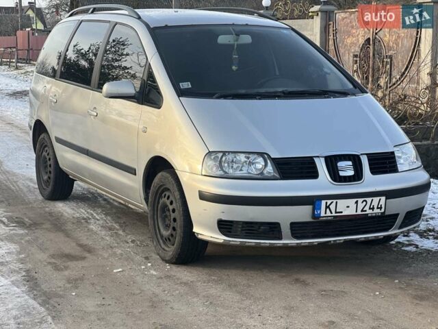 Серый Сеат Альхамбра, объемом двигателя 1.9 л и пробегом 450 тыс. км за 2300 $, фото 1 на Automoto.ua