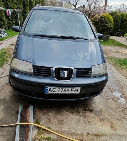Сірий Сеат Альхамбра, об'ємом двигуна 1.97 л та пробігом 302 тис. км за 6000 $, фото 1 на Automoto.ua