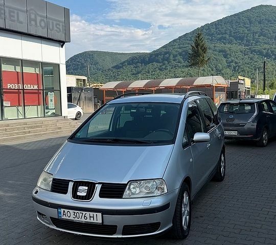 Сірий Сеат Альхамбра, об'ємом двигуна 2 л та пробігом 298 тис. км за 7250 $, фото 1 на Automoto.ua