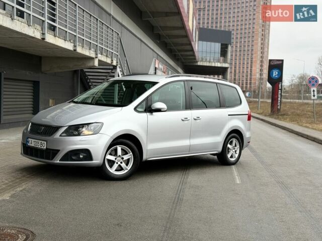 Сірий Сеат Альхамбра, об'ємом двигуна 2 л та пробігом 185 тис. км за 14800 $, фото 1 на Automoto.ua