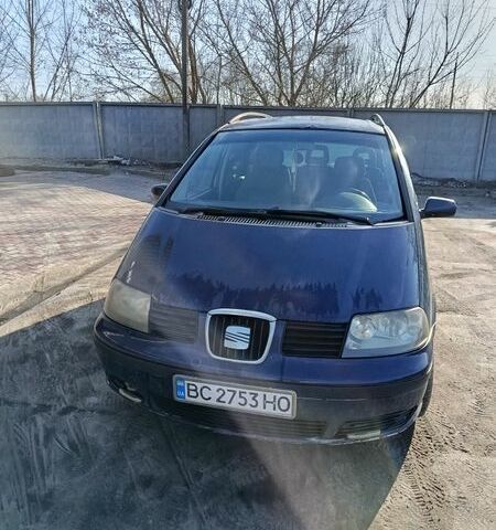 Синій Сеат Альхамбра, об'ємом двигуна 1.9 л та пробігом 400 тис. км за 3000 $, фото 1 на Automoto.ua