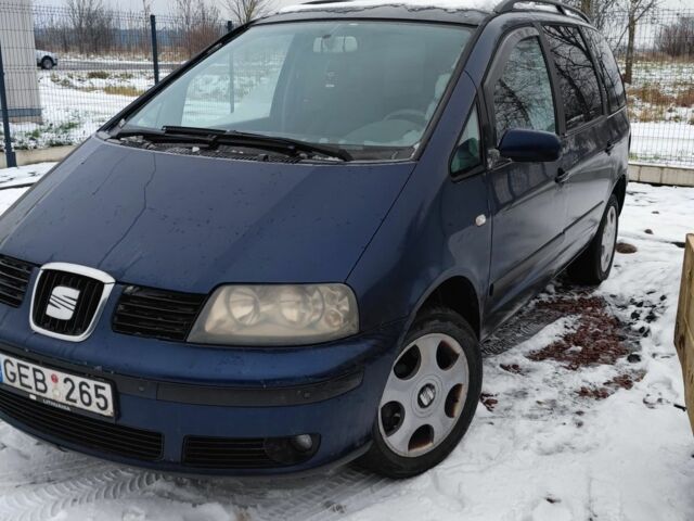 Синій Сеат Альхамбра, об'ємом двигуна 1.9 л та пробігом 310 тис. км за 2900 $, фото 1 на Automoto.ua