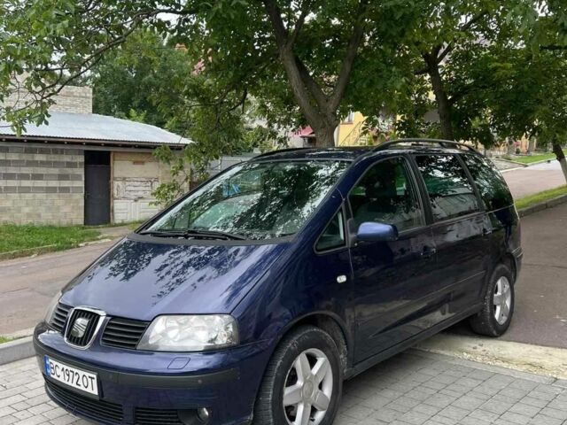 Синий Сеат Альхамбра, объемом двигателя 2 л и пробегом 236 тыс. км за 6500 $, фото 1 на Automoto.ua