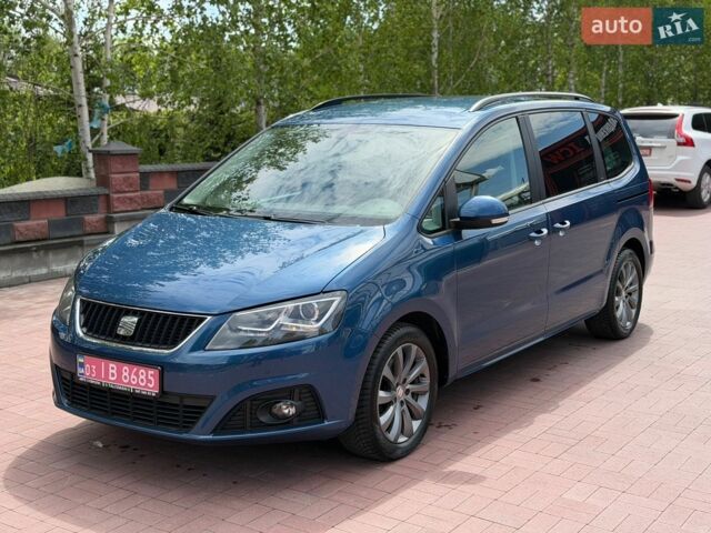 Синій Сеат Альхамбра, об'ємом двигуна 2 л та пробігом 240 тис. км за 14800 $, фото 1 на Automoto.ua