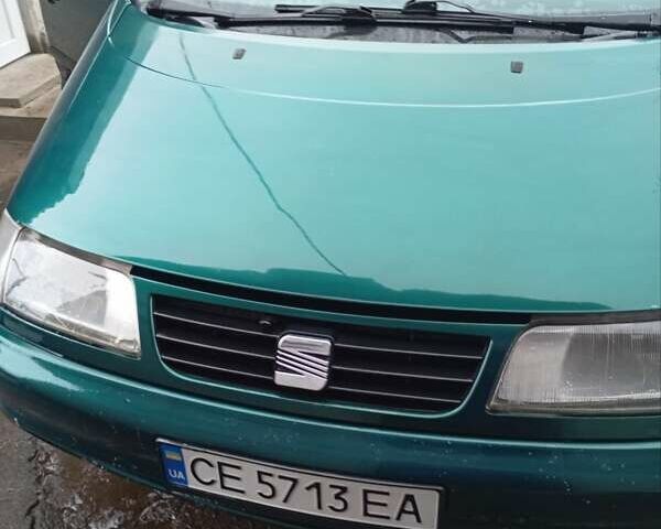 Зеленый Сеат Альхамбра, объемом двигателя 1.9 л и пробегом 327 тыс. км за 2800 $, фото 1 на Automoto.ua